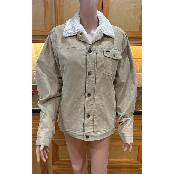 Howler Bros Fuzzy Depot Jacket Putty M Like New - Picture 3 of 11